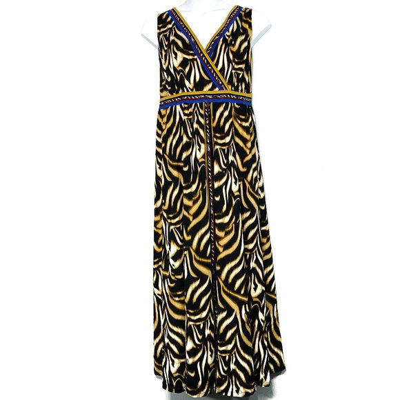 tiger print dress plus size